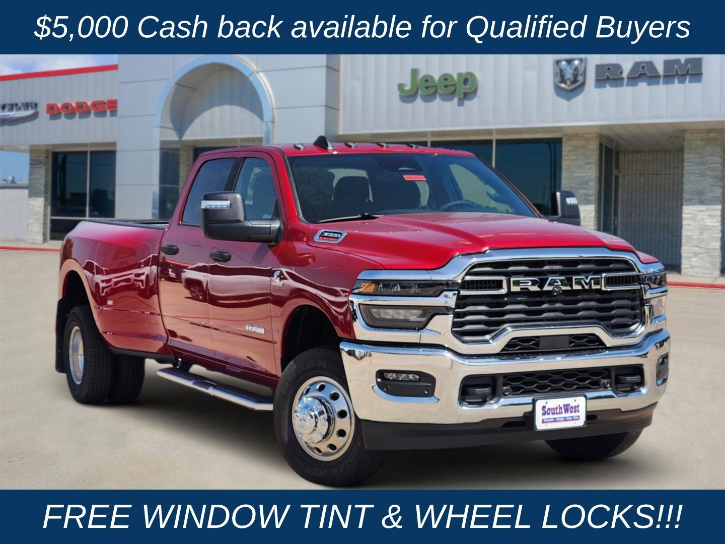 2026 RAM Ram 3500 RAM 3500 LONE STAR CREW CAB 4X4 8' BOX