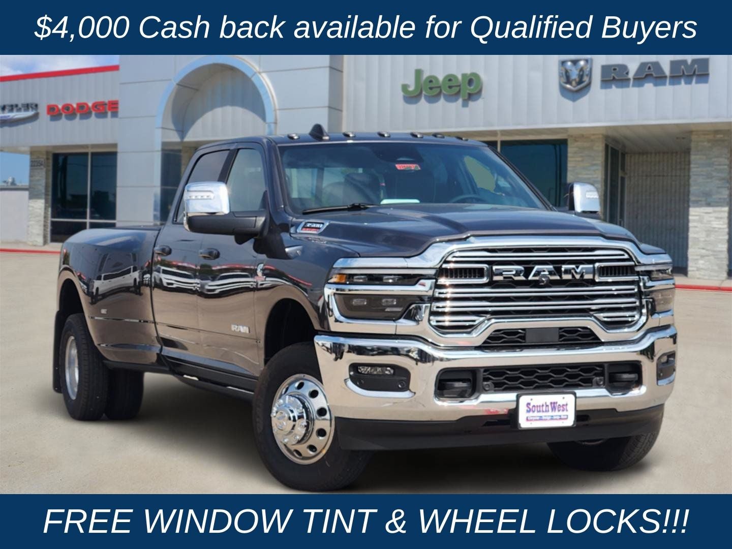 2026 RAM Ram 3500 RAM 3500 LARAMIE CREW CAB 4X4 8' BOX