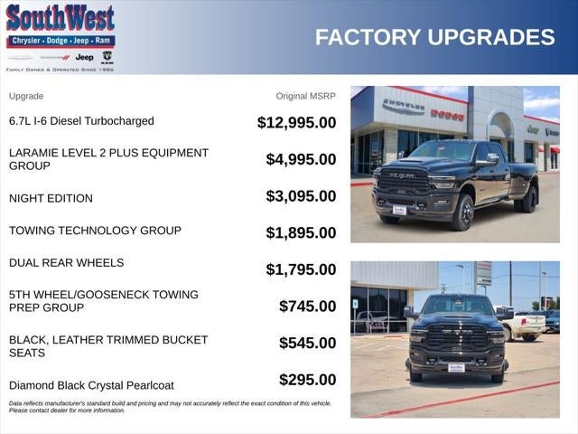2026 RAM Ram 3500 RAM 3500 LARAMIE CREW CAB 4X4 8' BOX