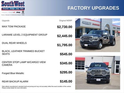 2026 RAM Ram 3500 RAM 3500 LARAMIE MEGA CAB 4X4 6'4' BOX