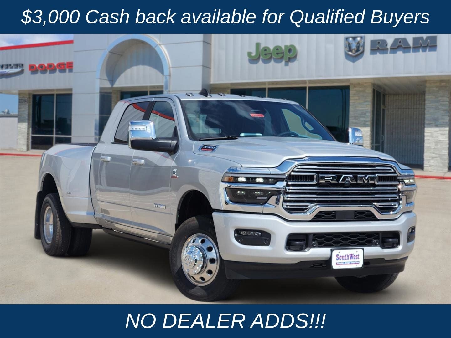 2026 RAM Ram 3500 RAM 3500 LARAMIE MEGA CAB 4X4 6'4' BOX