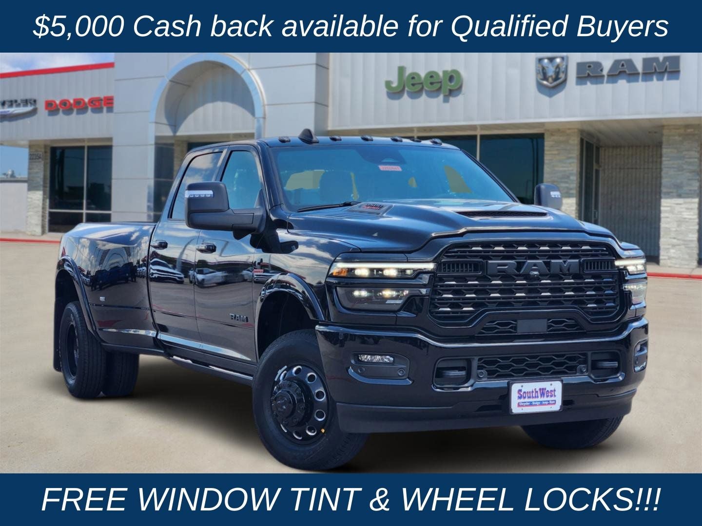 2026 RAM Ram 3500 RAM 3500 LIMITED CREW CAB 4X4 8' BOX