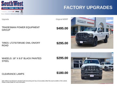 2026 RAM Ram 2500 RAM 2500 TRADESMAN REGULAR CAB 4X4 8' BOX