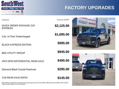 2026 RAM Ram 1500 RAM 1500 EXPRESS CREW CAB 4X4 5'7' BOX