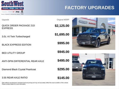 2026 RAM Ram 1500 RAM 1500 EXPRESS CREW CAB 4X4 5'7' BOX