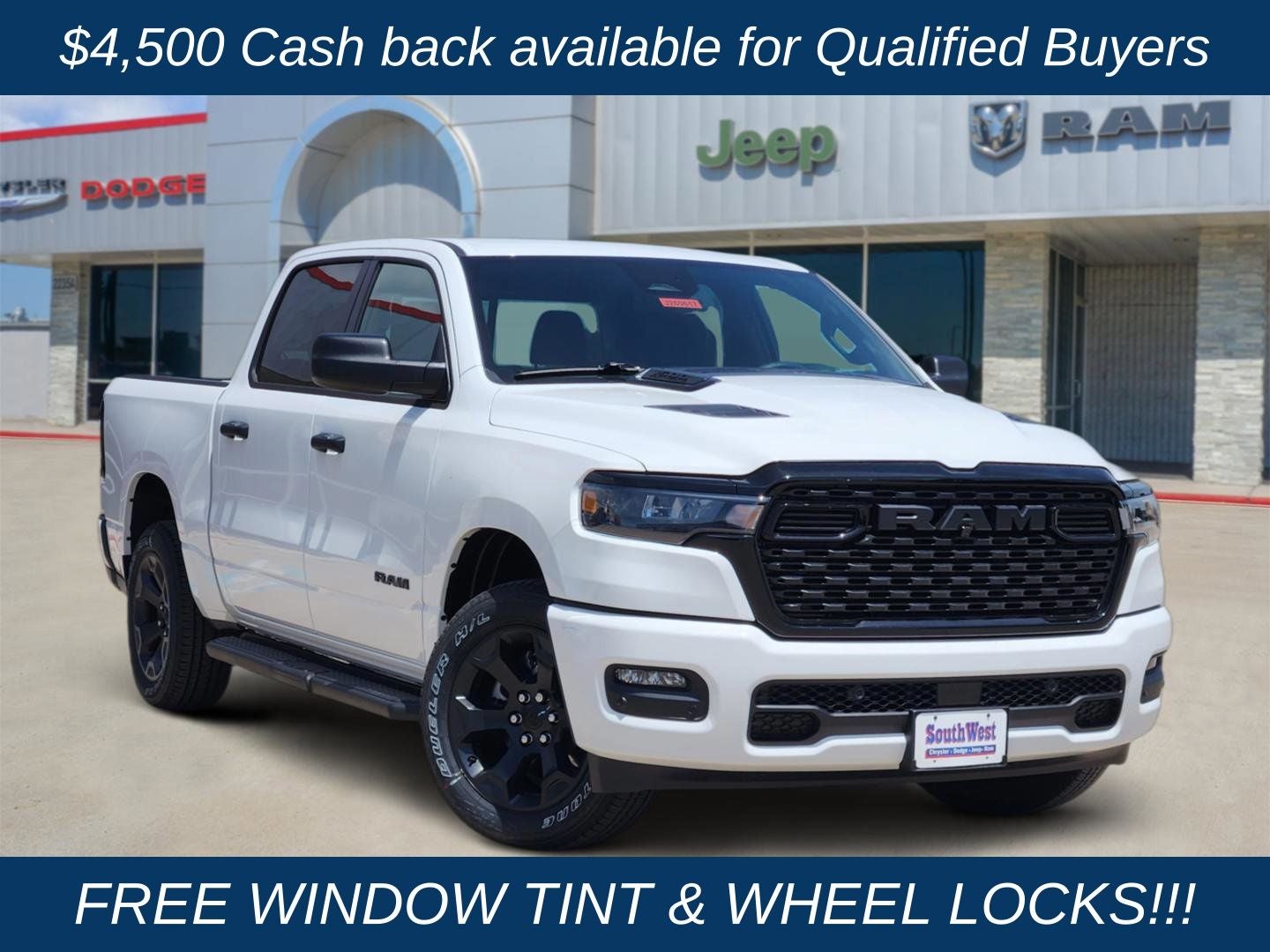 2026 RAM Ram 1500 RAM 1500 EXPRESS CREW CAB 4X4 5'7' BOX