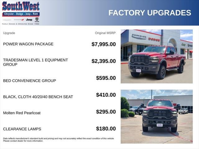 2026 RAM Ram 2500 RAM 2500 TRADESMAN CREW CAB 4X4 6'4' BOX