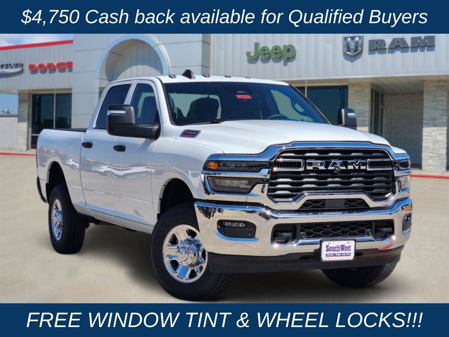 2026 RAM Ram 2500 RAM 2500 TRADESMAN CREW CAB 4X4 6'4' BOX