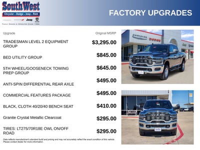 2026 RAM Ram 2500 RAM 2500 TRADESMAN CREW CAB 4X4 6'4' BOX