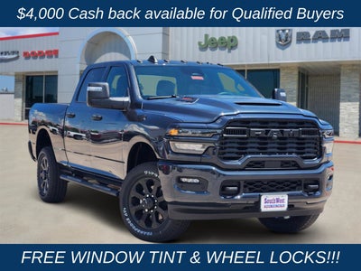 2026 RAM Ram 2500 RAM 2500 BLACK EXPRESS CREW CAB 4X4 6'4' BOX
