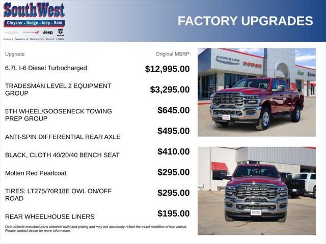 2026 RAM Ram 2500 RAM 2500 TRADESMAN CREW CAB 4X4 6'4' BOX