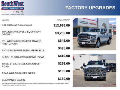 2026 RAM Ram 2500 RAM 2500 TRADESMAN CREW CAB 4X4 6'4' BOX