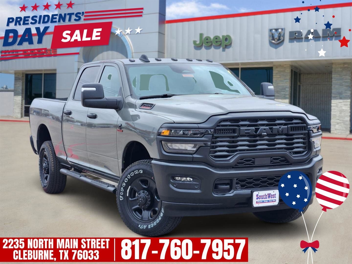 2026 RAM Ram 2500 RAM 2500 TRADESMAN CREW CAB 4X4 6'4' BOX
