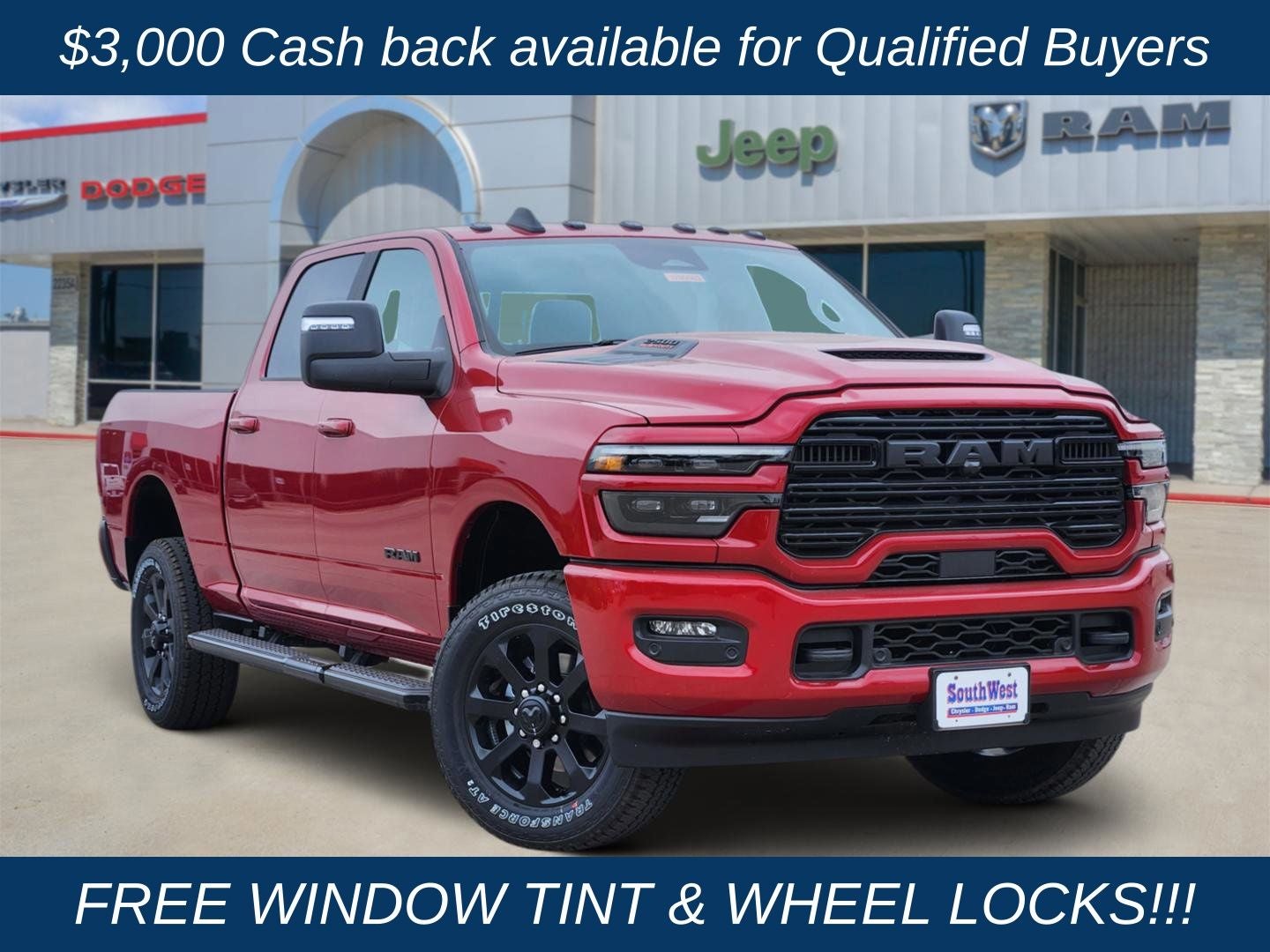 2026 RAM Ram 2500 RAM 2500 LARAMIE CREW CAB 4X4 6'4' BOX