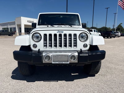 2018 Jeep Wrangler JK Unlimited Sahara 4x4