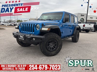 2023 Jeep Wrangler 4-Door High Tide 4x4