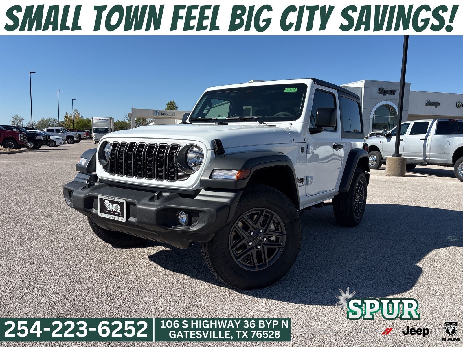 2026 Jeep Wrangler WRANGLER 2-DOOR SPORT S