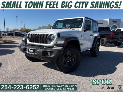 2026 Jeep Wrangler WRANGLER 2-DOOR SPORT