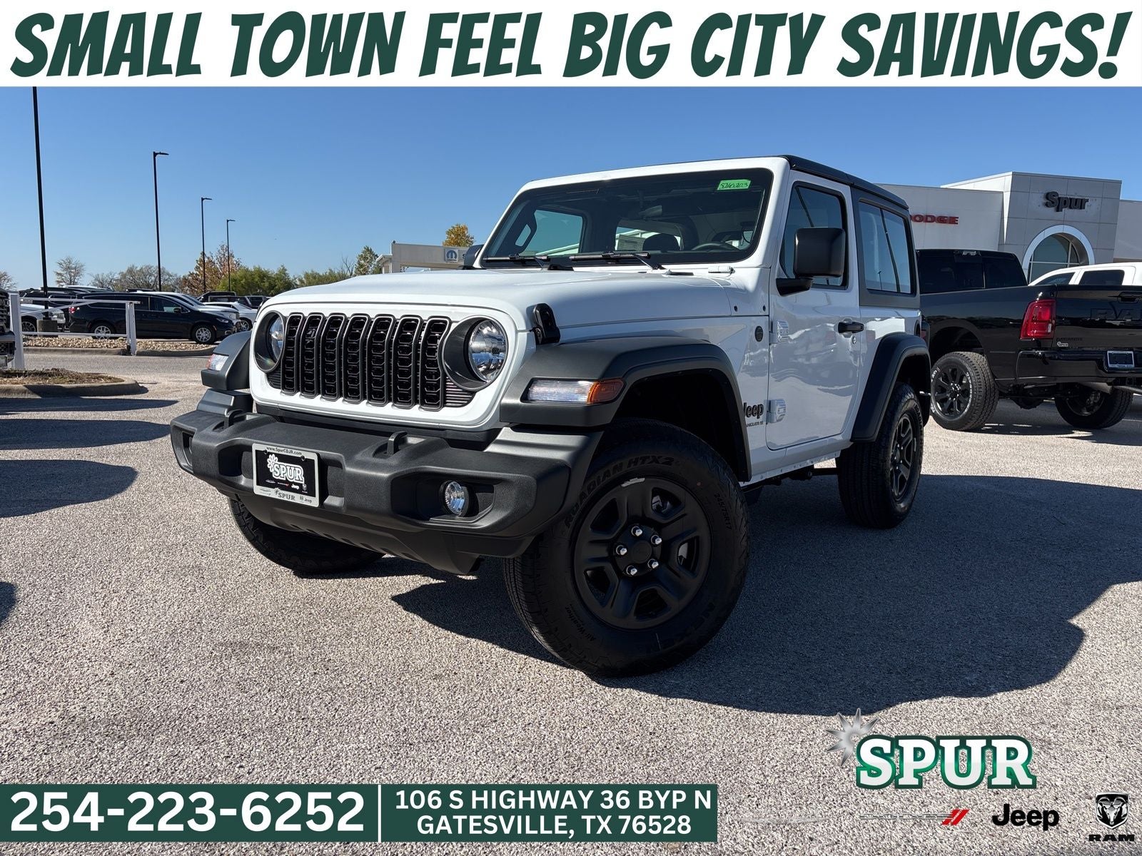 2026 Jeep Wrangler WRANGLER 2-DOOR SPORT