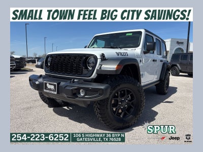 2026 Jeep Wrangler WRANGLER 4-DOOR WILLYS