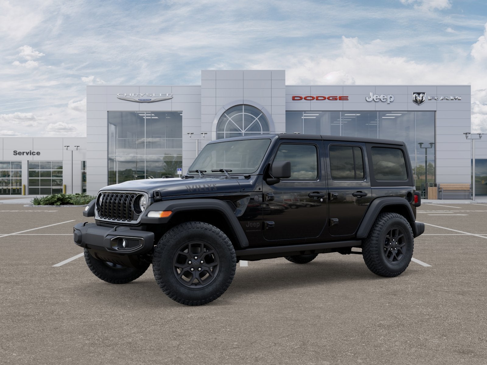 2025 Jeep Wrangler WRANGLER 4-DOOR WILLYS