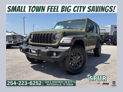 2026 Jeep Wrangler WRANGLER 4-DOOR SPORT