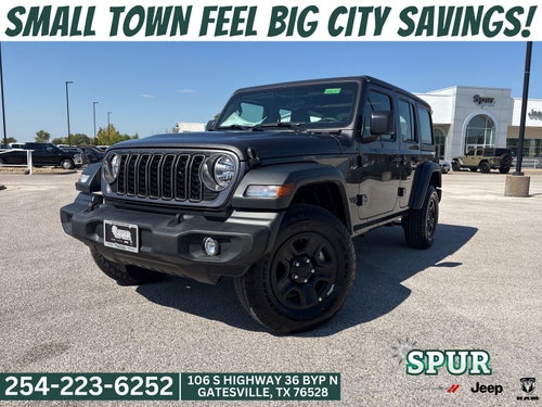 2026 Jeep Wrangler WRANGLER 4-DOOR SPORT