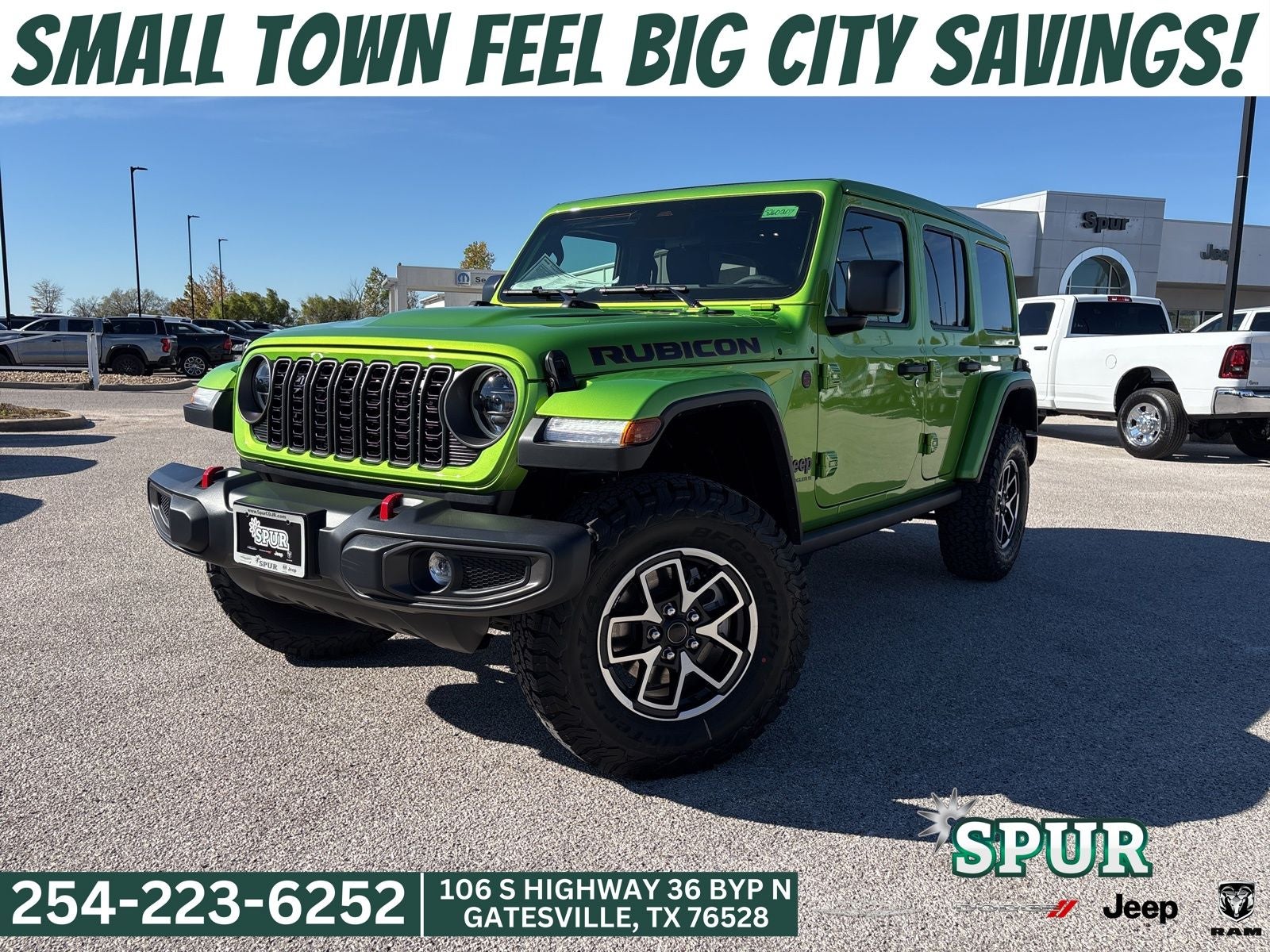 2026 Jeep Wrangler WRANGLER 4-DOOR RUBICON