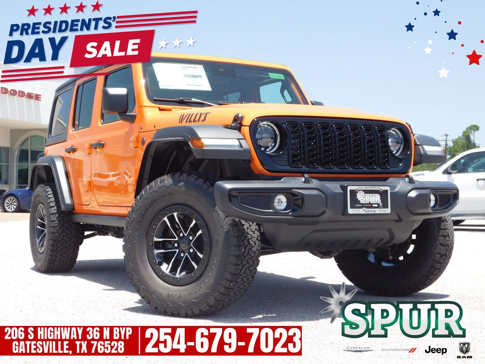 2025 Jeep Wrangler WRANGLER 4-DOOR WILLYS