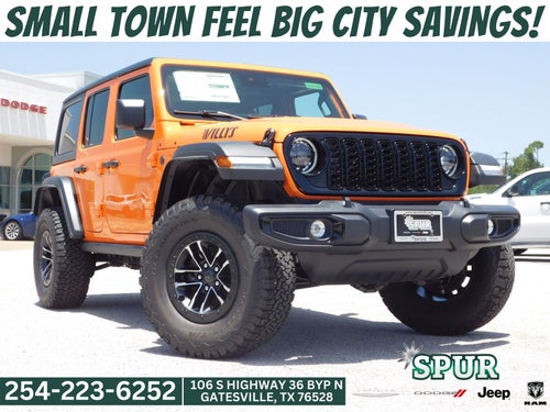 2025 Jeep Wrangler WRANGLER 4-DOOR WILLYS