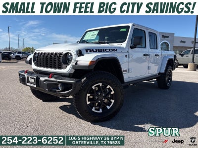 2026 Jeep Gladiator GLADIATOR RUBICON X 4X4