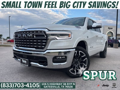 2026 RAM Ram 1500 RAM 1500 LIMITED LONGHORN CREW CAB 4X4 5'7' BOX