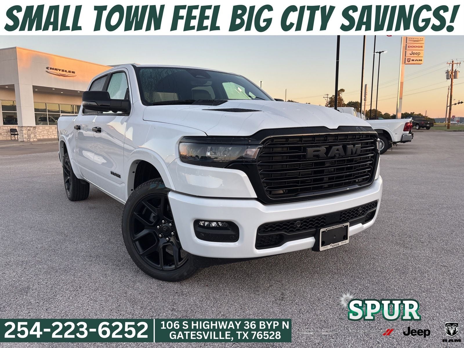 2026 RAM Ram 1500 RAM 1500 LARAMIE CREW CAB 4X4 5'7' BOX