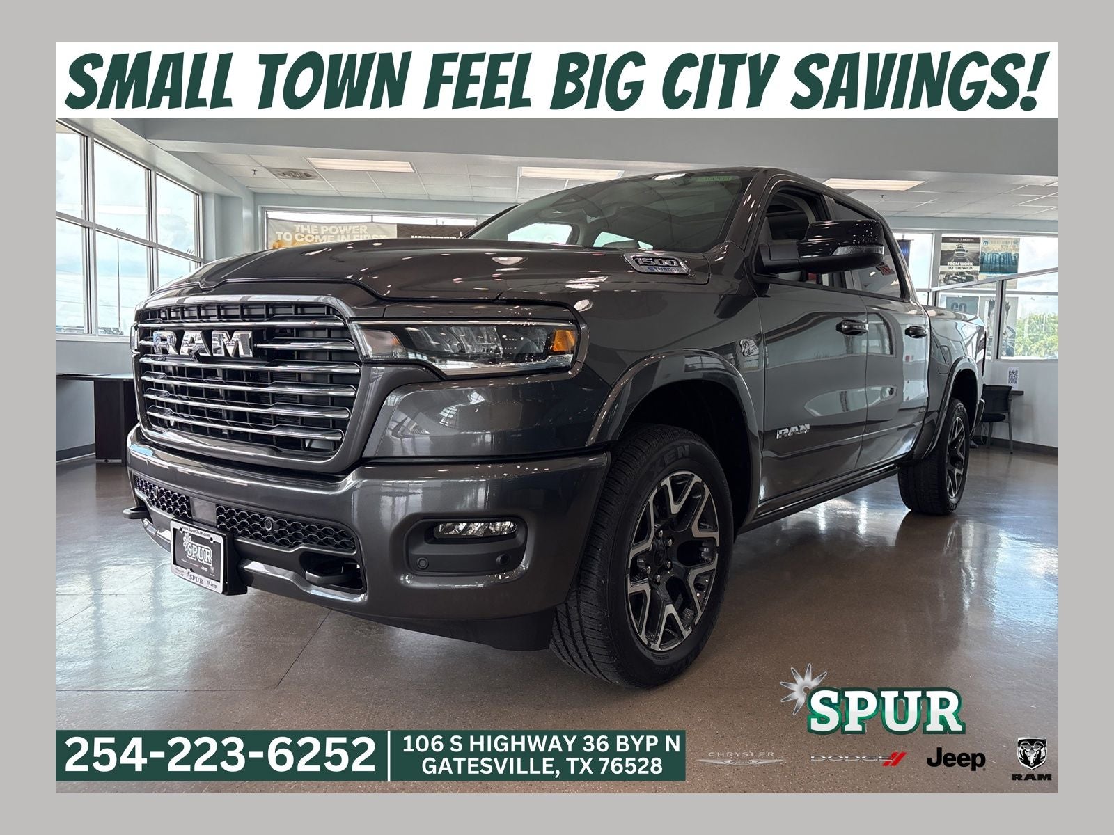 2026 RAM Ram 1500 RAM 1500 LARAMIE CREW CAB 4X4 5'7' BOX