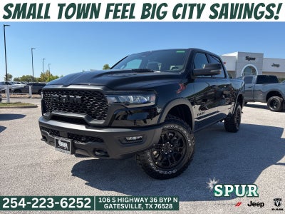 2026 RAM Ram 1500 RAM 1500 REBEL CREW CAB 4X4 5'7' BOX