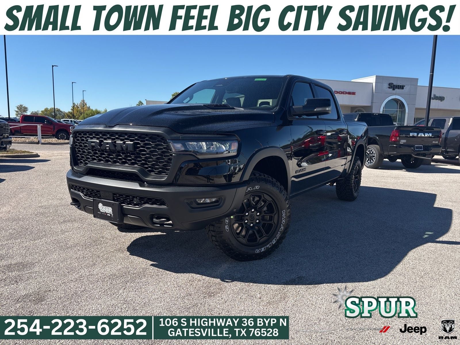 2026 RAM Ram 1500 RAM 1500 REBEL CREW CAB 4X4 5'7' BOX
