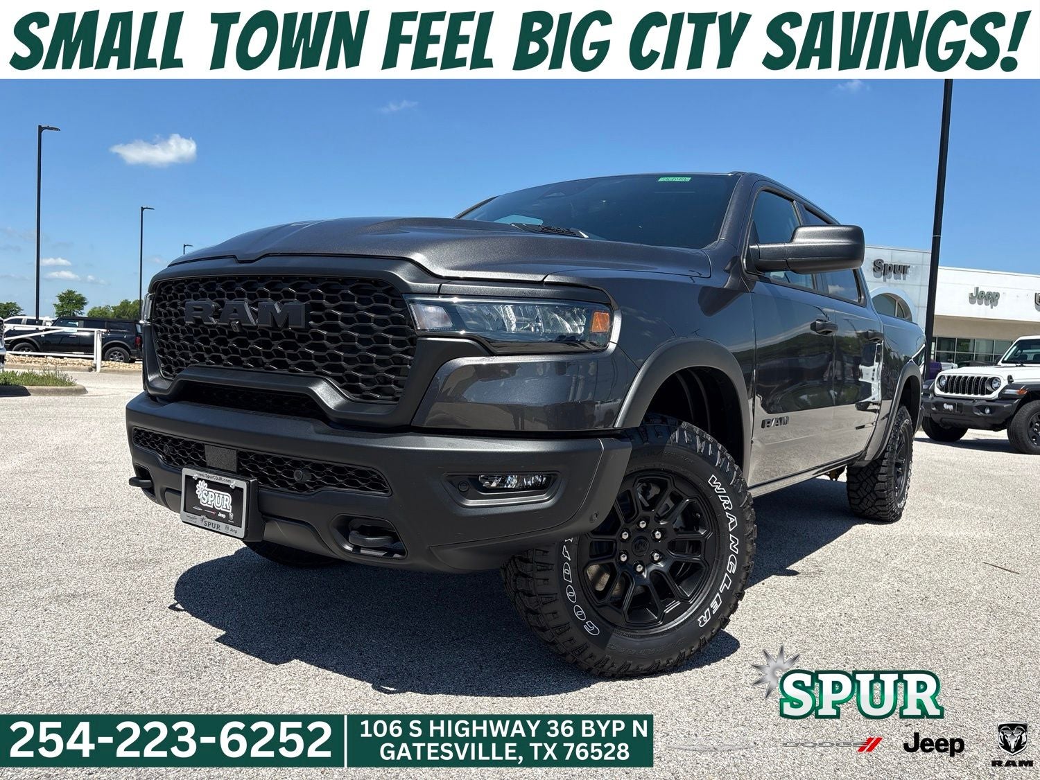 2026 RAM Ram 1500 RAM 1500 REBEL CREW CAB 4X4 5'7' BOX