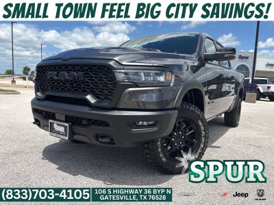 2026 RAM Ram 1500 RAM 1500 REBEL CREW CAB 4X4 5'7' BOX