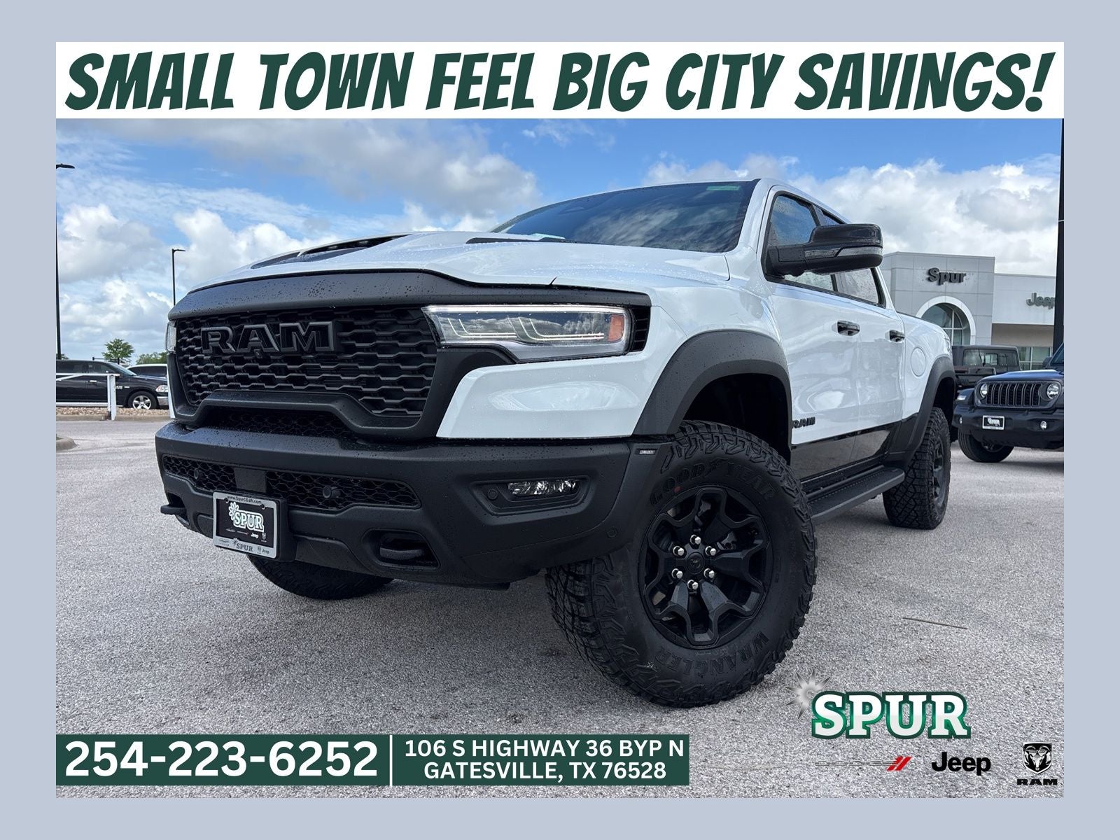 2026 RAM Ram 1500 RAM 1500 RHO CREW CAB 4X4 5'7' BOX