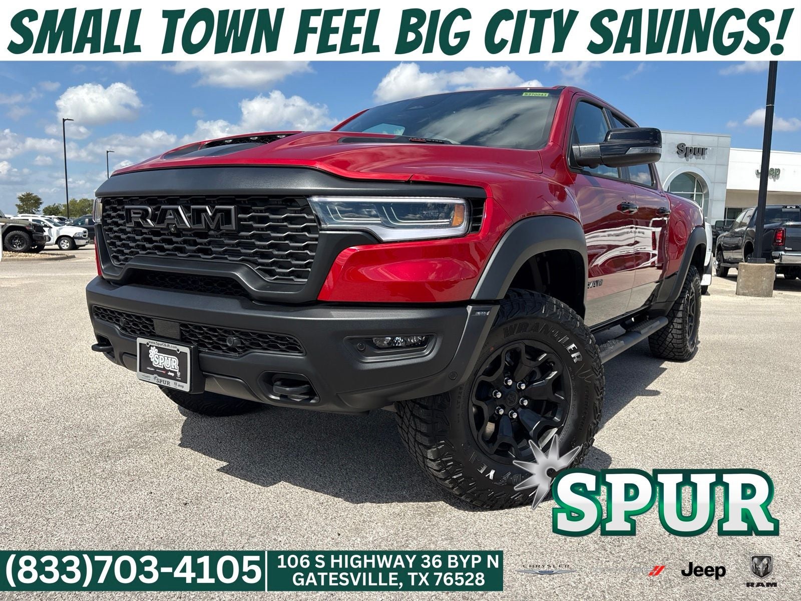 2027 RAM Ram 1500 RAM 1500 RHO CREW CAB 4X4 5'7' BOX