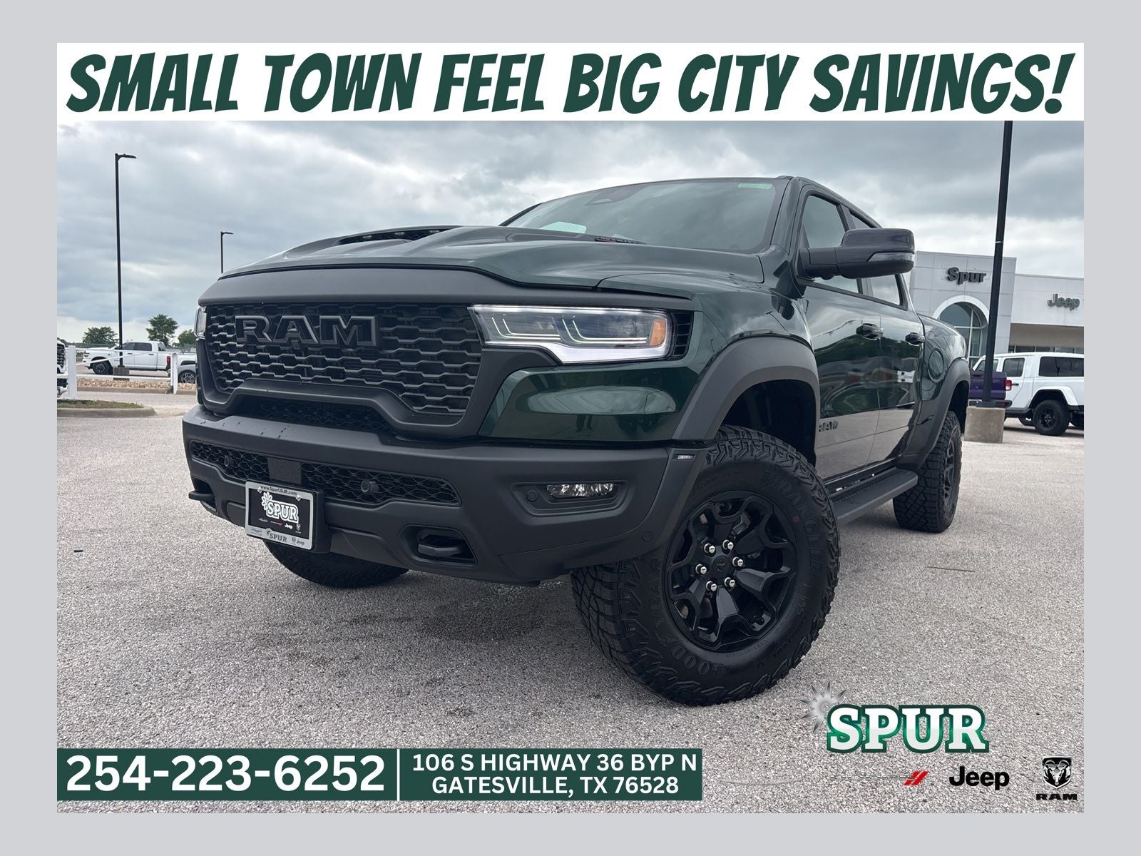2026 RAM Ram 1500 RAM 1500 RHO CREW CAB 4X4 5'7' BOX