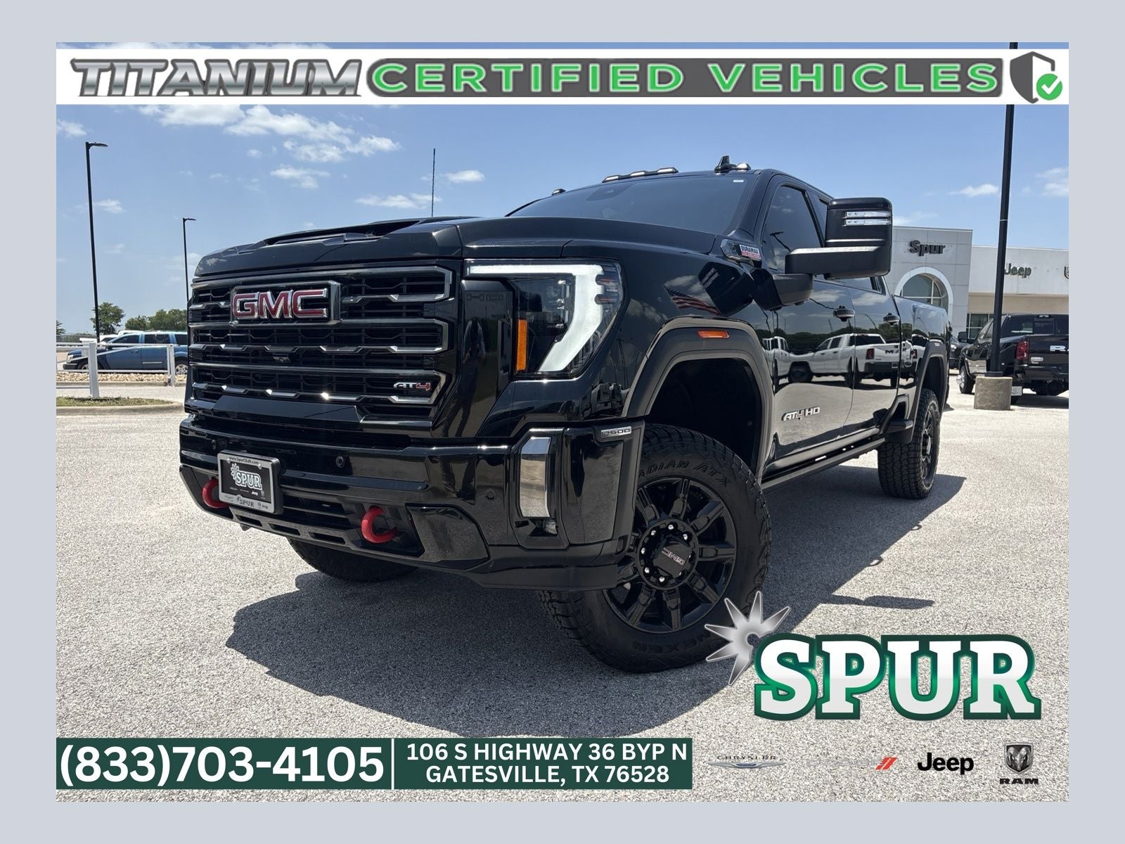 2024 GMC Sierra 2500HD 4WD Crew Cab Standard Bed AT4