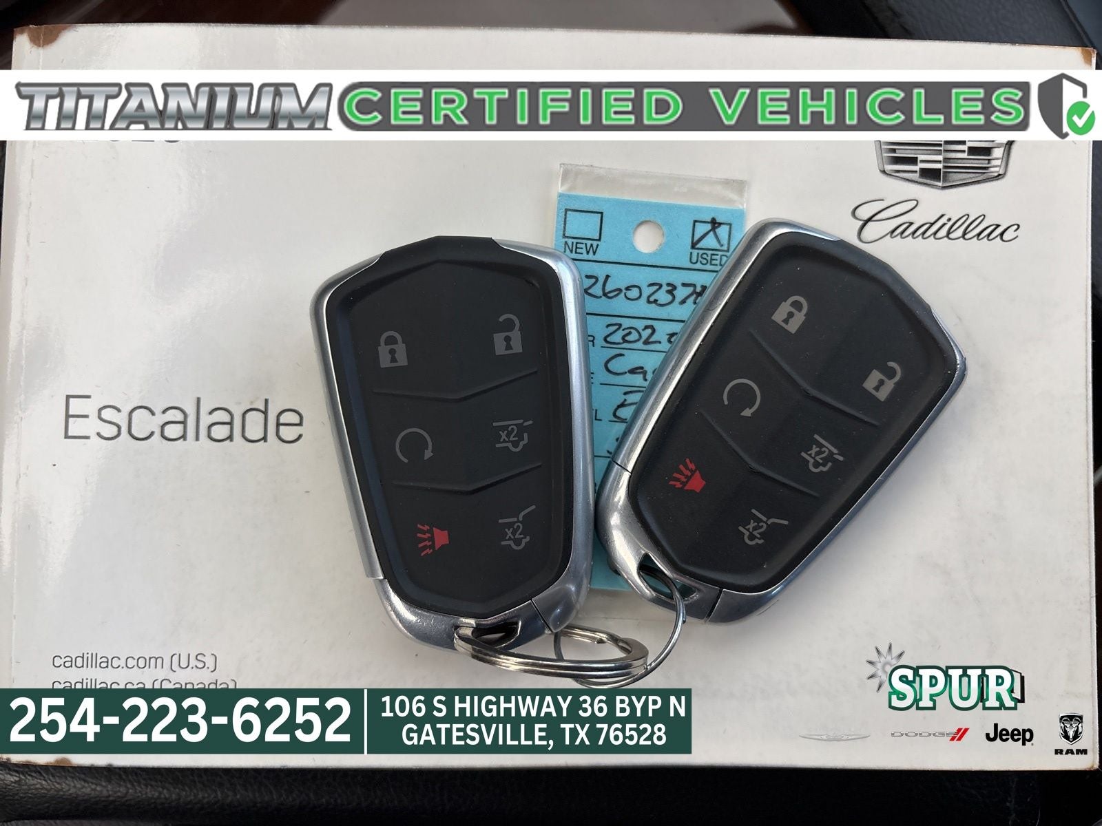 2020 Cadillac Escalade 2WD Luxury