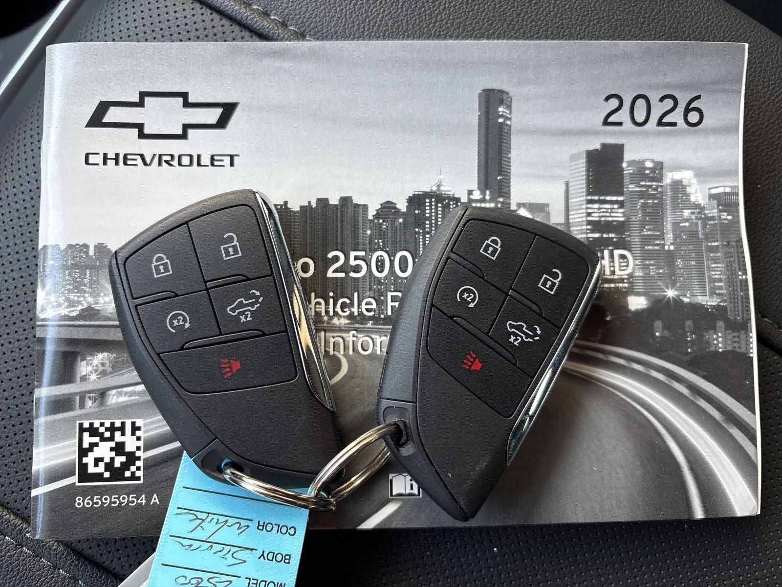 2026 Chevrolet Silverado 2500HD Crew Cab, Standard Bed, LTZ, 4WD