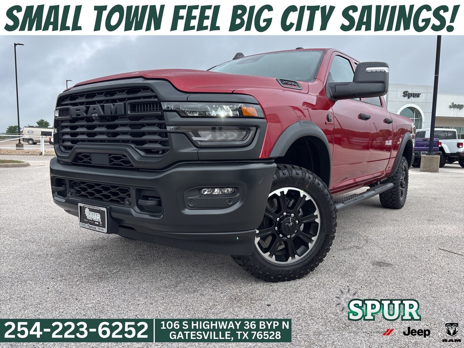 2026 RAM Ram 2500 RAM 2500 WARLOCK CREW CAB 4X4 6'4' BOX