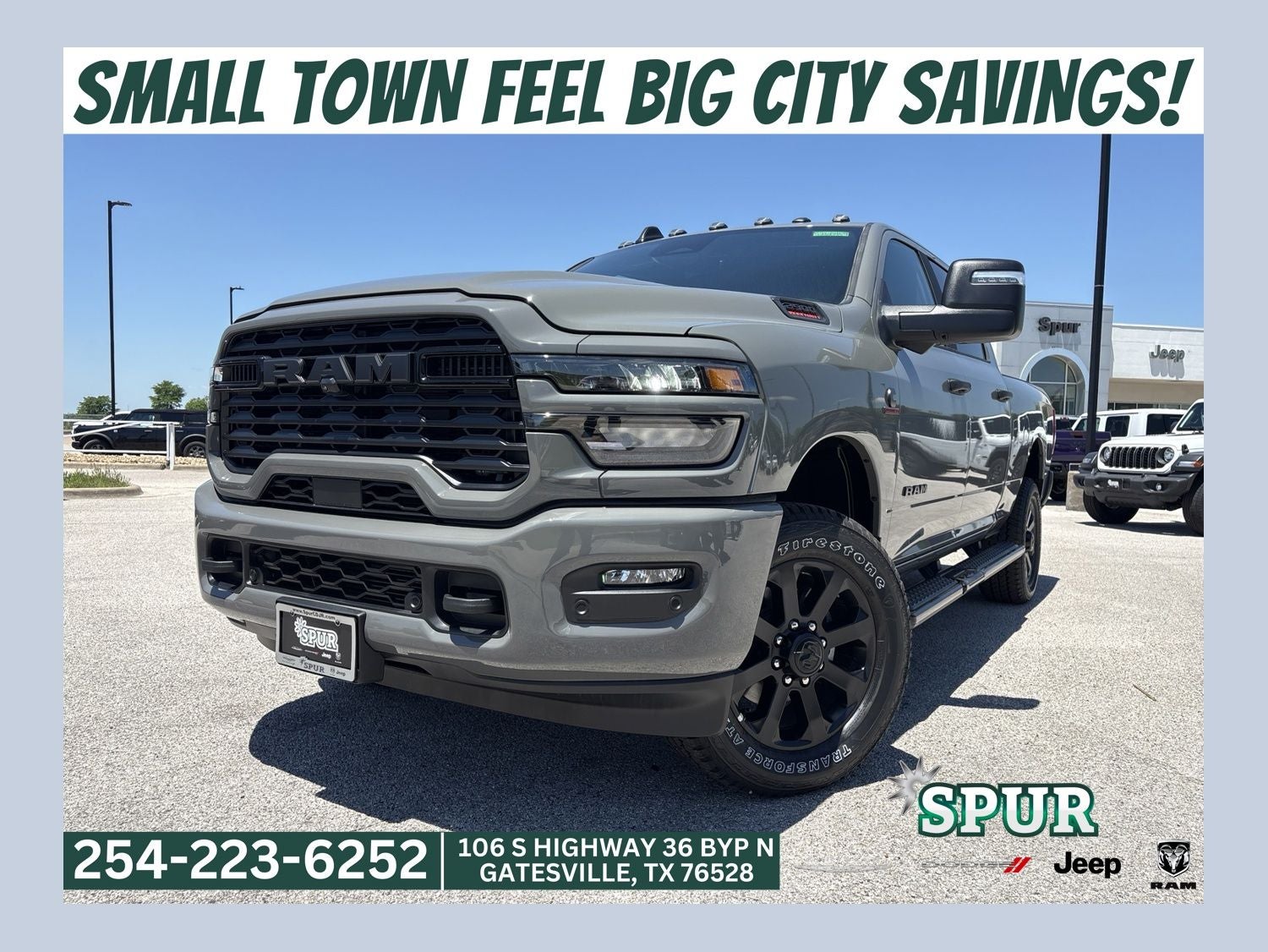 2026 RAM Ram 2500 RAM 2500 LONE STAR CREW CAB 4X4 6'4' BOX