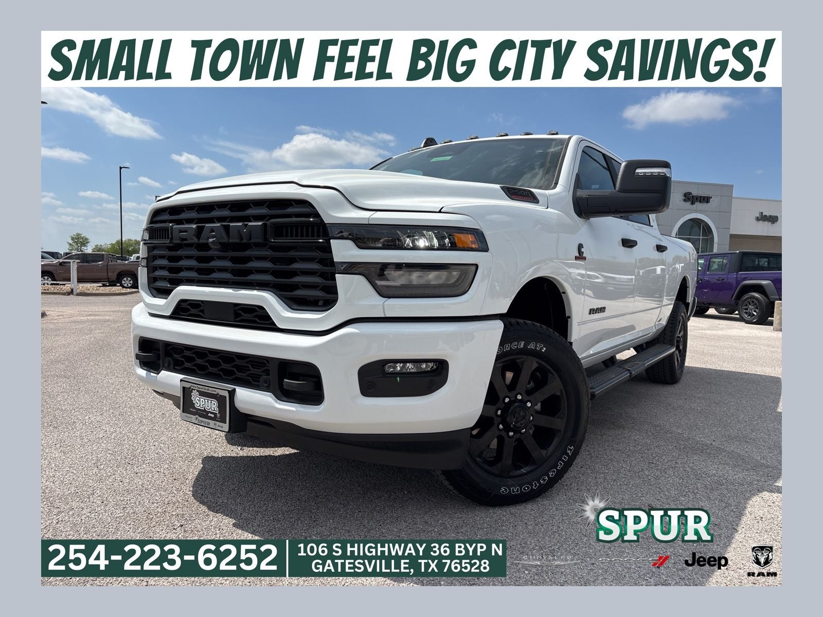 2026 RAM Ram 2500 RAM 2500 LONE STAR CREW CAB 4X4 6'4' BOX