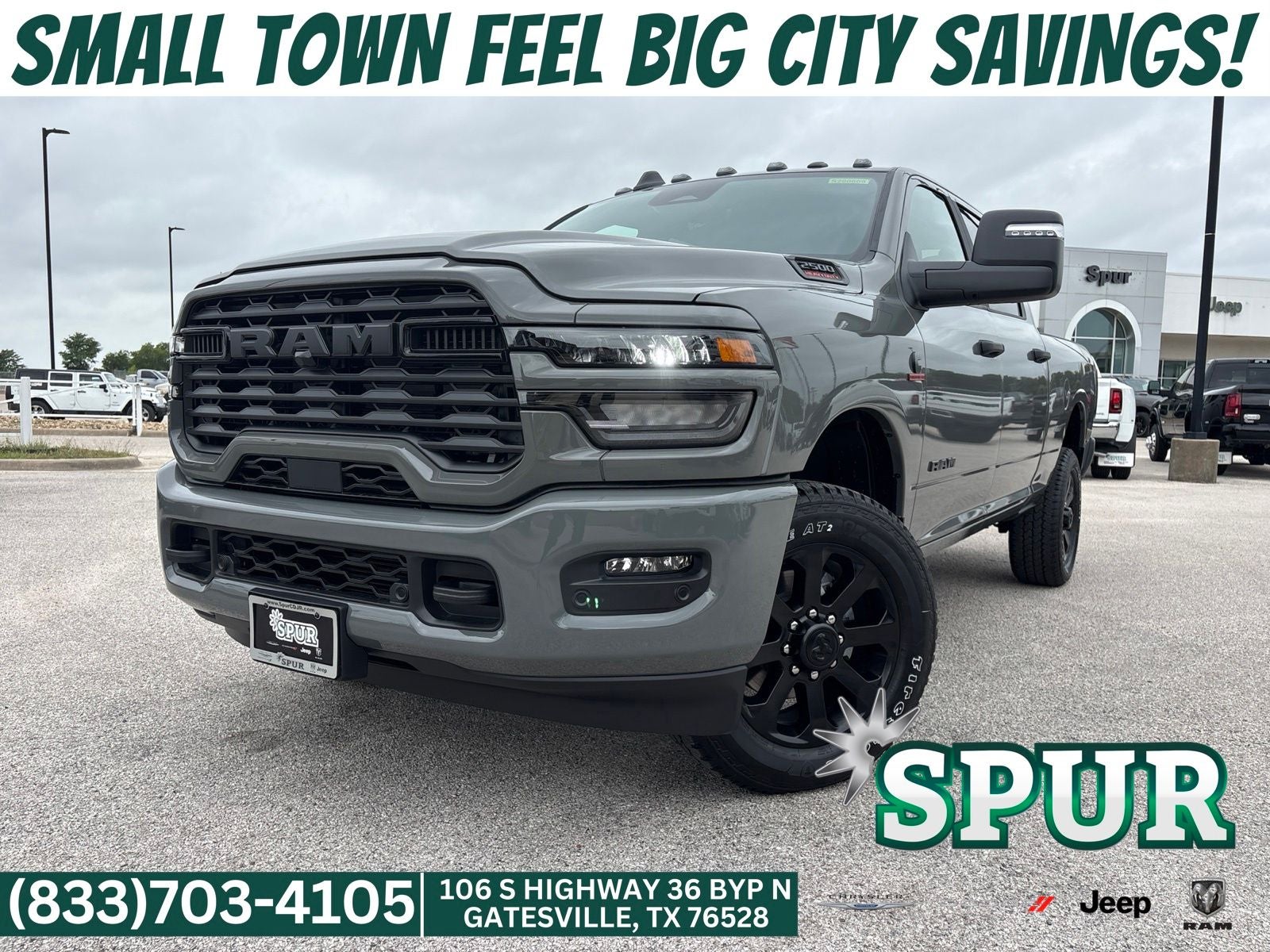 2026 RAM Ram 2500 RAM 2500 LONE STAR CREW CAB 4X4 6'4' BOX
