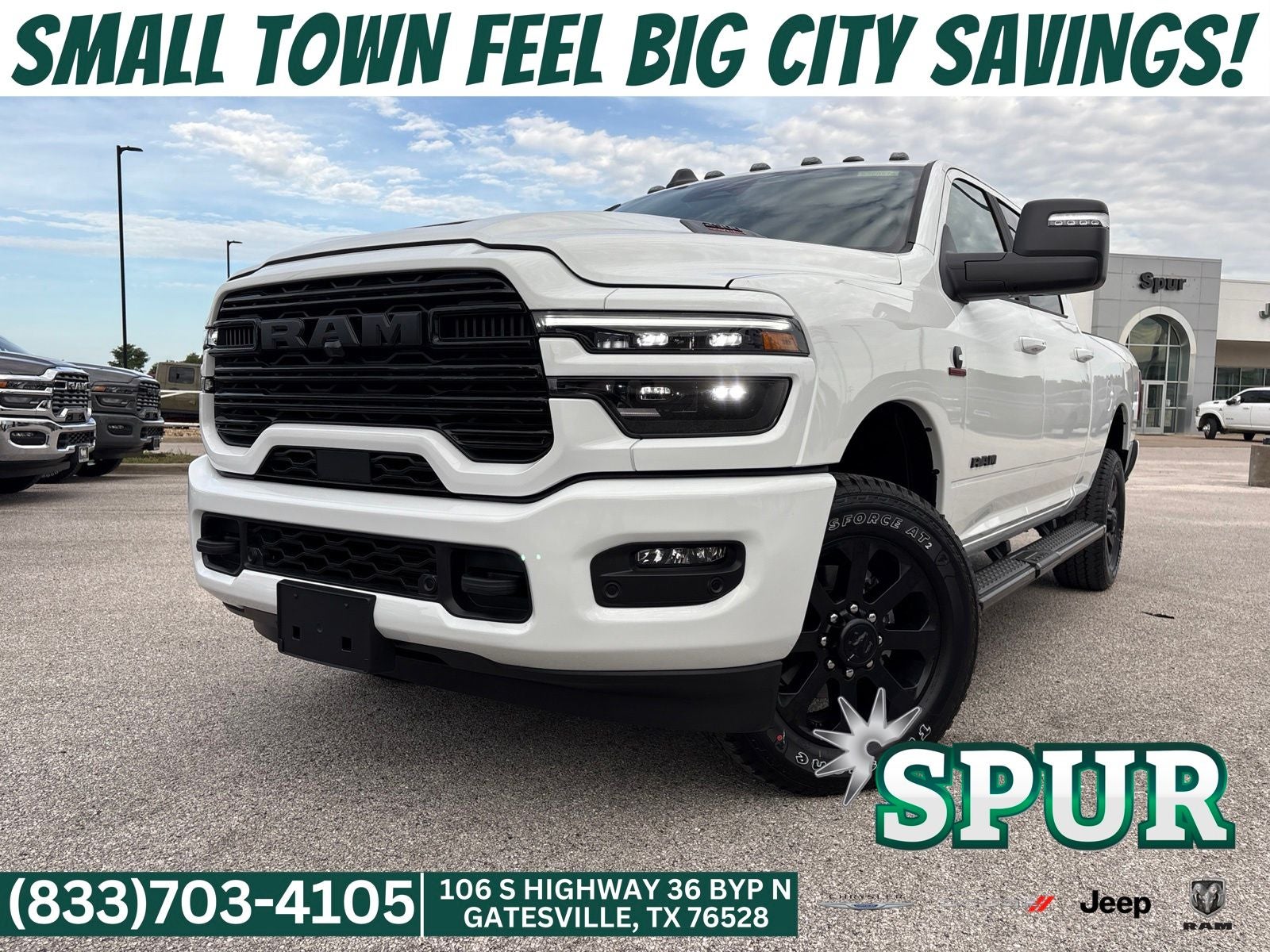 2026 RAM Ram 2500 RAM 2500 LARAMIE CREW CAB 4X4 6'4' BOX
