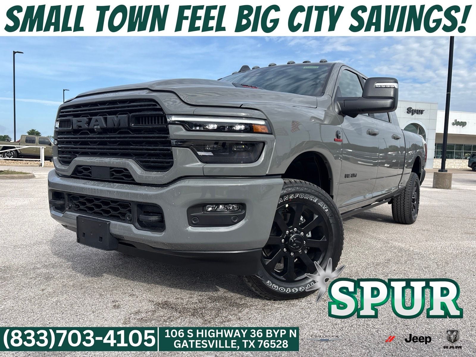 2026 RAM Ram 2500 RAM 2500 LARAMIE MEGA CAB 4X4 6'4' BOX